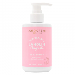 Lanocreme 兰侬 羊毛脂身体乳保湿乳液玫瑰味 200ml 保质期2028.1